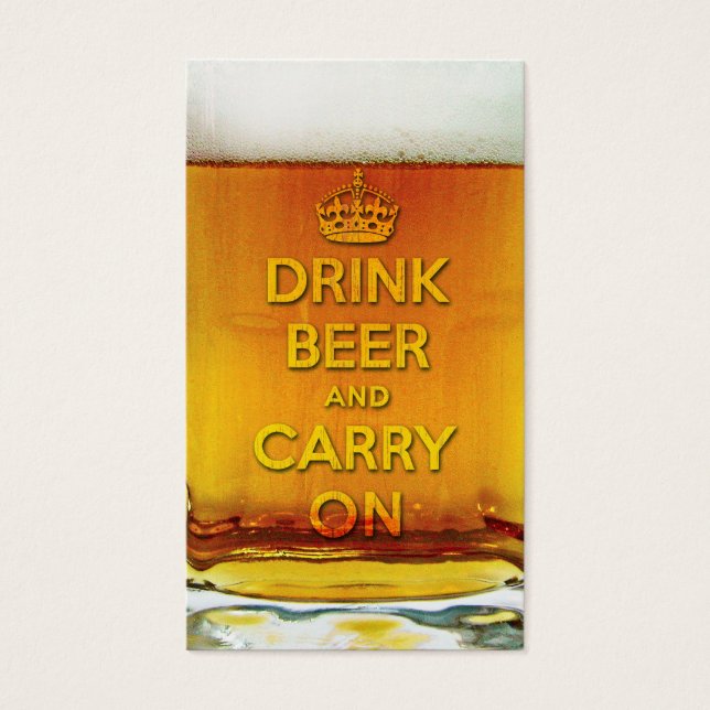 ビールおもしろいを飲み運る (正面)