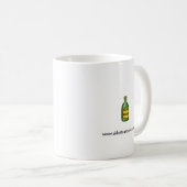 ビールおもしろいフェアリーのマグギフト コーヒーマグカップ (正面右)