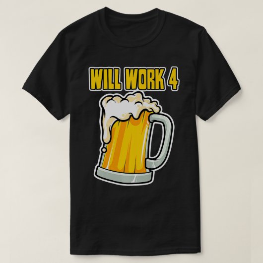 ビールおもしろいプレミアムに対応 Tシャツ (デザイン正面)