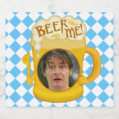 ビールおもしろいミーオクトーバーフェスト飲みユーモア |写真 ビールラベル (シングルラベル)