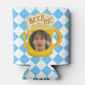 ビールおもしろいミーオクトーバーフェスト飲みユーモア |写真 缶クーラー (裏面)