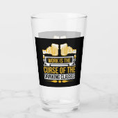 ビールおもしろいワードアート タンブラーグラス (裏面)