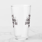 ビールおもしろい主催の今日の良い気分 タンブラーグラス (右)