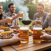 ビールおもしろい処方パーソナライズされた名ビール ガラス缶