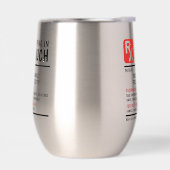 ビールおもしろい処方家族懇親会カスタム文字 (左面)