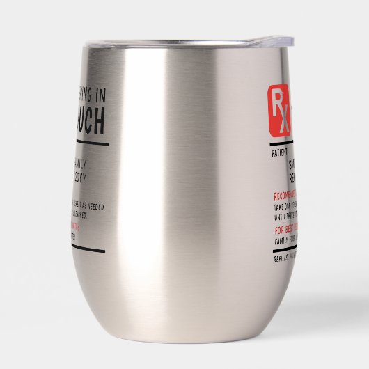 ビールおもしろい処方家族懇親会カスタム文字 (左面)