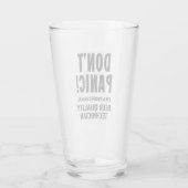 ビールおもしろい好き タンブラーグラス (裏面)
