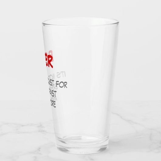 ビールおもしろい引用文有名ことわざ タンブラーグラス (左)