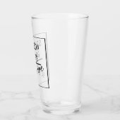 ビールおもしろい引用文有名ことわざ タンブラーグラス (左)