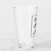 ビールおもしろい引用文有名ことわざ タンブラーグラス (右)