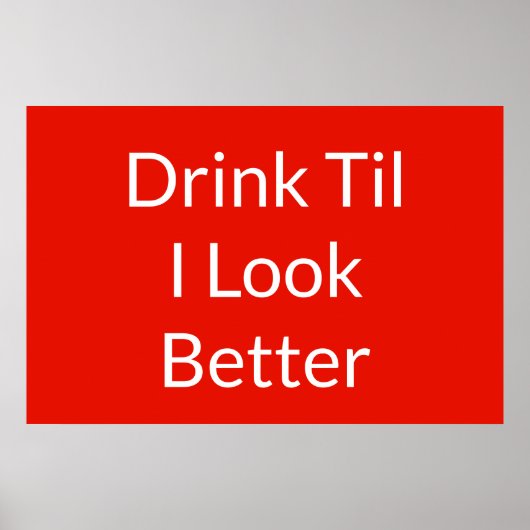 ビールおもしろい引用文有名ことわざ ポスター (正面)