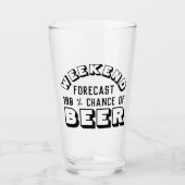 ビールおもしろい引用文 タンブラーグラス (正面)