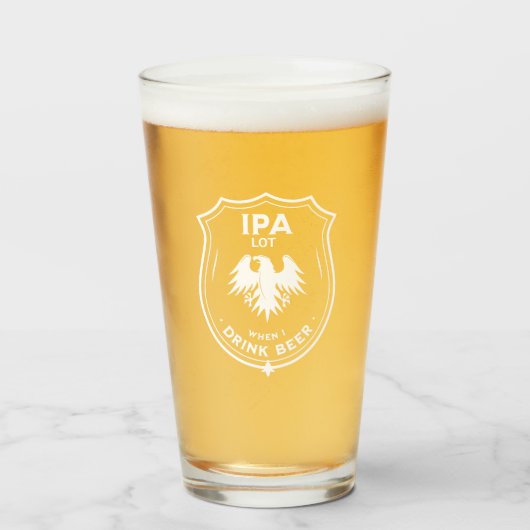ビールおもしろい引用文 タンブラーグラス (ドリンク正面)