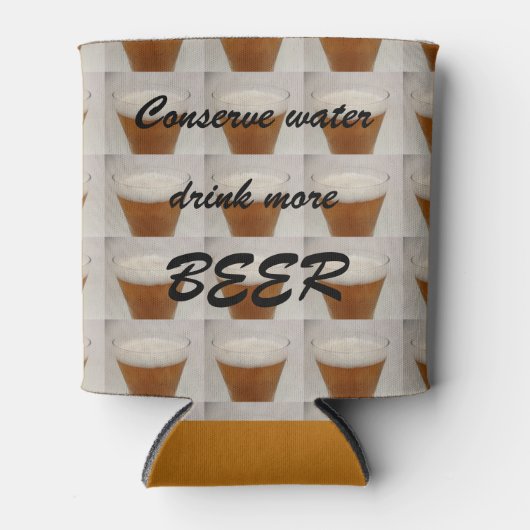 ビールおもしろい缶の冷却器 缶クーラー (正面)