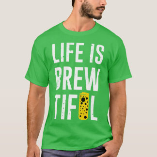 ビールおもしろい諺ビールラバーパーティーギフト Tシャツ