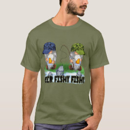 ビールおもしろい魚釣り格言メンズ Tシャツ