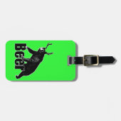 ビールおもしろい ラゲッジタグ (正面横)