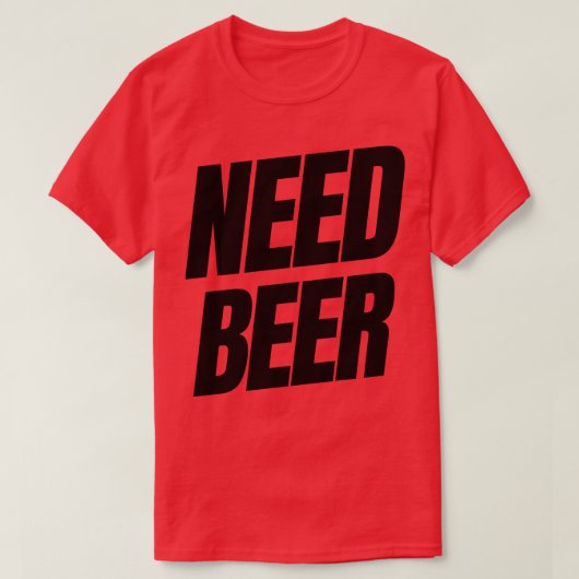 ビールおもしろいNSFWアルコール飲料引用文 Tシャツ (デザイン正面)