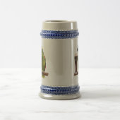 ビールおよびオウム ビールジョッキ (中央)