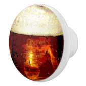 ビールおよび泡の陶磁器のノブ セラミックノブ (右)