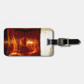 ビールおよび泡 ラゲッジタグ (正面横)