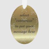 ビールおよび破片 オーナメント (裏面)