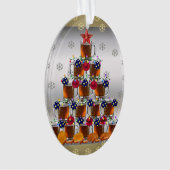 ビールおよび破片 オーナメント (正面)