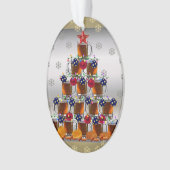 ビールおよび破片 オーナメント (正面)