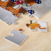 ビールおよび破片 ジグソーパズル (側面)