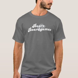 ビールおよびBoardgamesのワイシャツ Tシャツ