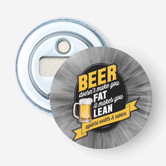 ビールがあなたをスリムにする 栓抜き (正面)