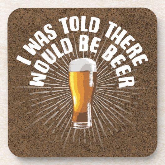 ビールがあるって言われた コースター (正面)