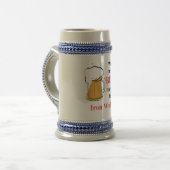 ビールがあるところで-労働者にアイロンをかけて下さい ビールジョッキ (正面左)