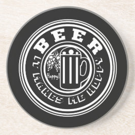 ビールがたまらない コースター