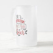 ビールが一番すてきな時期だ フロストグラスビールジョッキ (正面左)