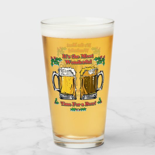 ビールが一番すてきな時期 タンブラーグラス (ドリンク正面)