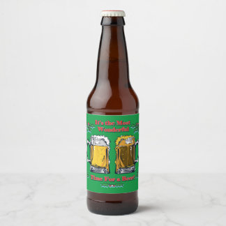 ビールが一番すてきな時期 ビールラベル