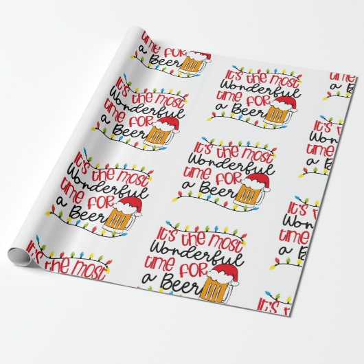 ビールが一番すてきな時期 ラッピングペーパー (アンロールド)