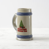 ビールが付いているすべてのアメリカのクリスマスツリー ビールジョッキ (正面左)