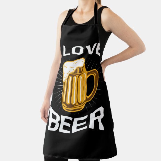 ビールが大好き エプロン (インサイチュ)