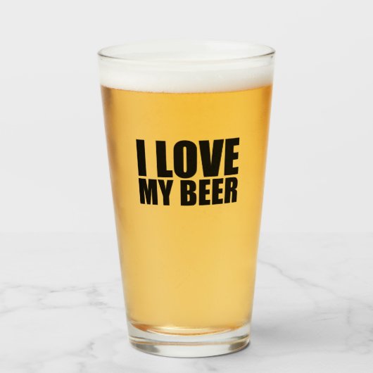 ビールが大好き タンブラーグラス (ドリンク正面)