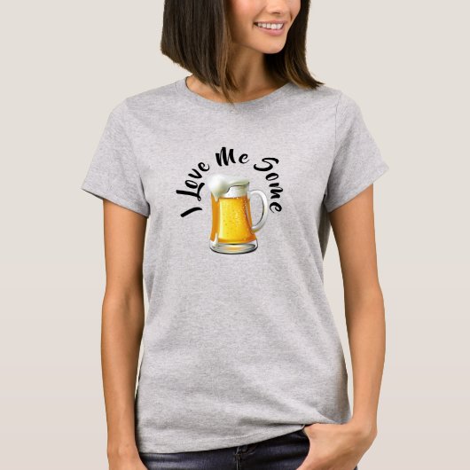ビールが好きだ Tシャツ (正面)