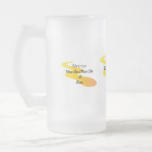 ビールが川のように流れるオクトバー フロストグラスビールジョッキ (左)