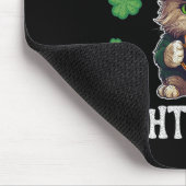 ビールが欲しい右ニャーキャットGlSt patricks daySh マウスパッド (コーナー)