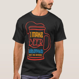 ビールが消える魔法使い Tシャツ