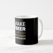 ビールが消える魔法 コーヒーマグカップ (正面右)