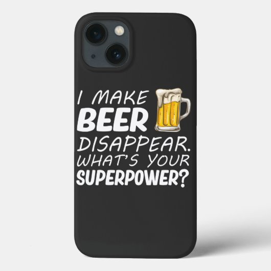ビールが消える魔法 Case-Mate iPhoneケース (裏面)