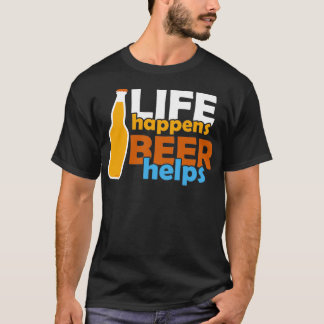 ビールが生きる救済 Tシャツ