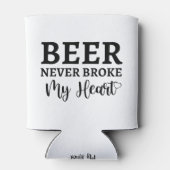 ビールが私のハートクーラーボックスを壊さない 缶クーラー (裏面)