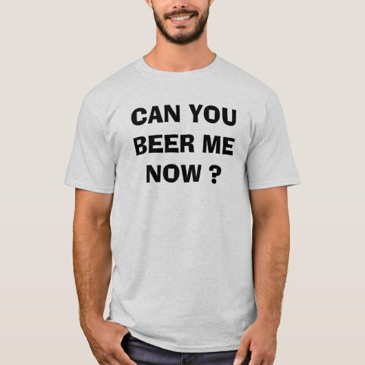 ビールくれない? Tシャツ (正面)